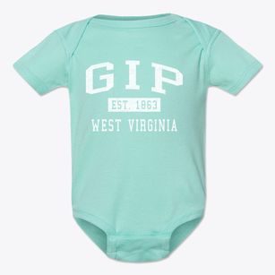 Gip West Virginia Classic Established Baby Onesie