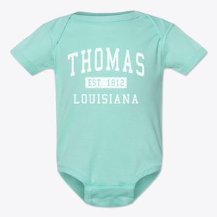 Thomas Louisiana Classic Established Baby Onesie