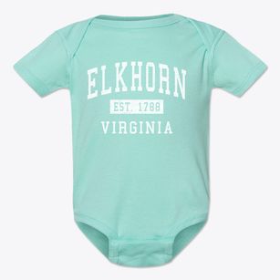 Elkhorn Virginia Classic Established Baby Onesie