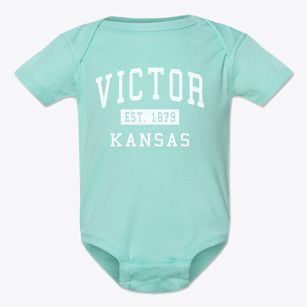 Victor Kansas Classic Established Baby Onesie