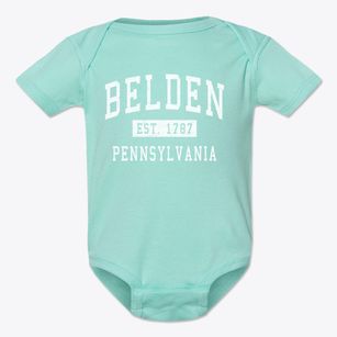 Belden Pennsylvania Classic Established Baby Onesie