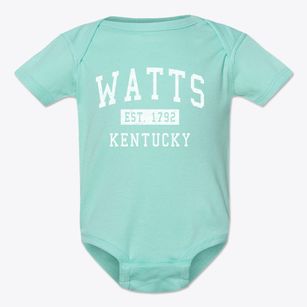 Watts Kentucky Classic Established Baby Onesie