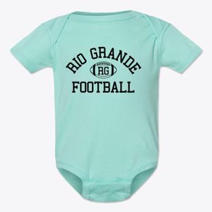 Rio Grande School Classic Football Baby Onesie
