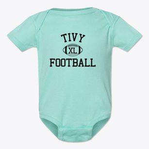 Tivy High School Classic Football Baby Onesie