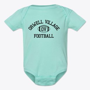 Orwell Village School Classic Football Baby Onesie