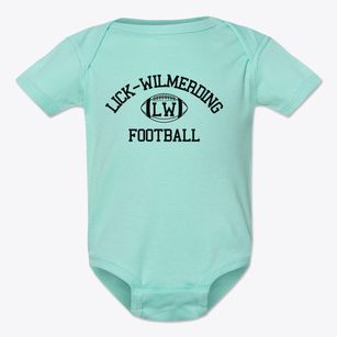 Lick-wilmerding High School Classic Football Baby Onesie