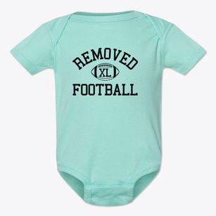 Removed Classic Football Baby Onesie