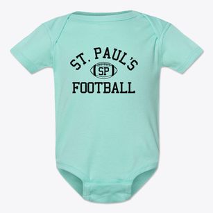 Saint Paul's School Classic Football Baby Onesie