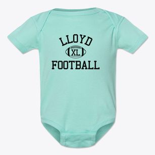 Lloyd High School Classic Football Baby Onesie