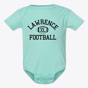 The Lawrence Family Development Charter Classic Football Baby Onesie