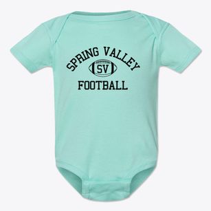 Spring Valley Center For Exploration Classic Football Baby Onesie