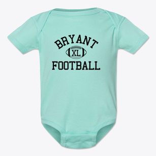 Bryant Christian Classic Football Baby Onesie