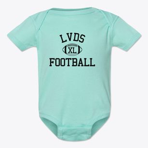 Las Vegas Day School Classic Football Baby Onesie