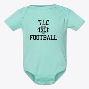 The Learning Center Classic Football Baby Onesie