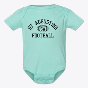 Saint Augustine School Classic Football Baby Onesie