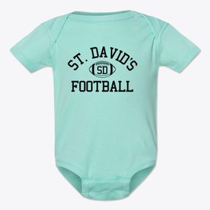 Saint David's Day School Classic Football Baby Onesie