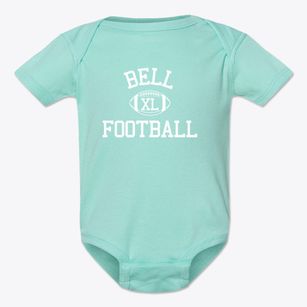 Bell Center Classic Football Baby Onesie