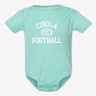 Cibola High School Classic Football Baby Onesie