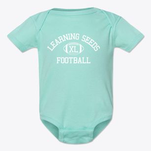 Learning Seeds Of Holbrook Classic Football Baby Onesie