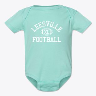 Leesville Road High School Classic Football Baby Onesie