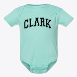 Clark Middle School Varsity Arch Baby Onesie