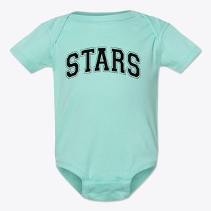Stars Academy Varsity Arch Baby Onesie