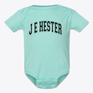 J E Hester Primary School Varsity Arch Baby Onesie