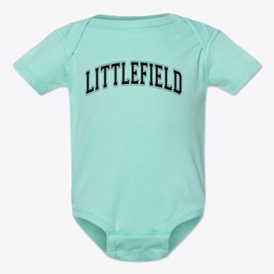 Littlefield High School Varsity Arch Baby Onesie