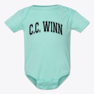 C.c. Winn High School Varsity Arch Baby Onesie