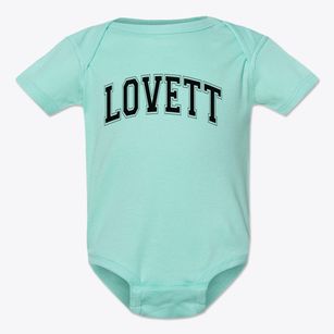 Lovett Elementary School Varsity Arch Baby Onesie