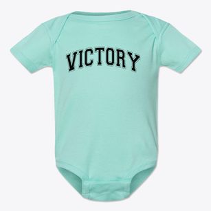 Victory Baptist Academy Varsity Arch Baby Onesie