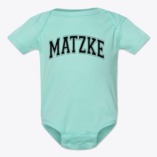 Matzke Elementary School Varsity Arch Baby Onesie