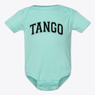 Tango 6 Varsity Arch Baby Onesie