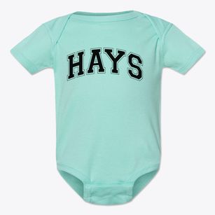 Hays High School Varsity Arch Baby Onesie