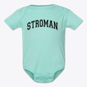 Stroman High School Varsity Arch Baby Onesie