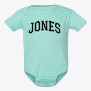 Jones Middle School Varsity Arch Baby Onesie