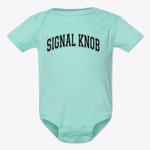 Signal Knob Middle School Varsity Arch Baby Onesie