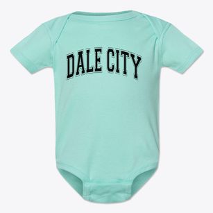Dale City Elementary School Varsity Arch Baby Onesie