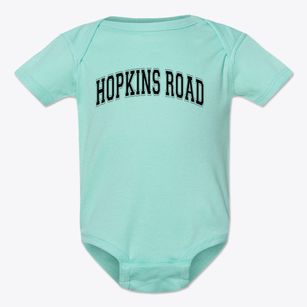 Hopkins Road Elementary School Varsity Arch Baby Onesie