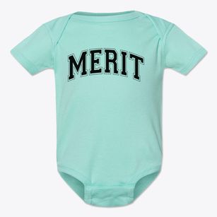Merit School Varsity Arch Baby Onesie