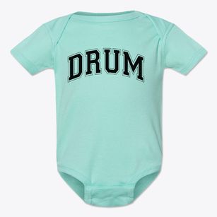 Drum Intermediate School Varsity Arch Baby Onesie