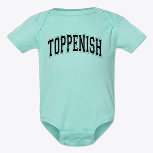 Toppenish Middle School Varsity Arch Baby Onesie