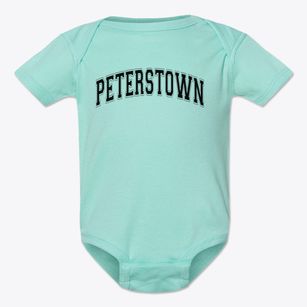 Peterstown Middle School Varsity Arch Baby Onesie