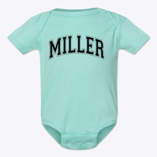 Miller Elementary School Varsity Arch Baby Onesie