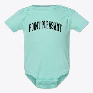 Point Pleasant Senior High School Varsity Arch Baby Onesie