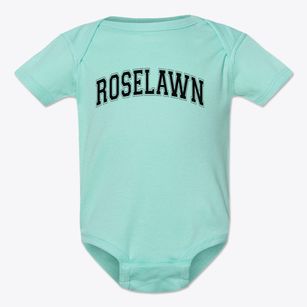 Roselawn Elementary School Varsity Arch Baby Onesie