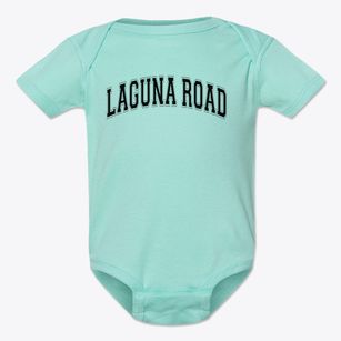 Laguna Road Elementary School Varsity Arch Baby Onesie