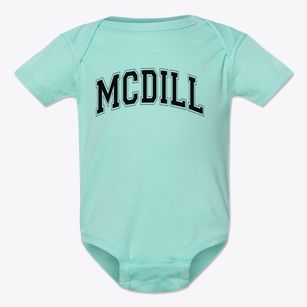 Mcdill Elementary School Varsity Arch Baby Onesie