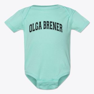Olga Brener Intermediate School Varsity Arch Baby Onesie