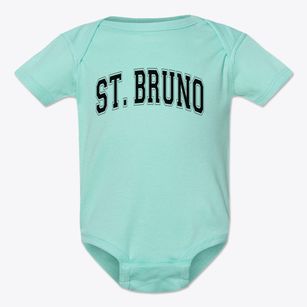 Saint Bruno School Varsity Arch Baby Onesie